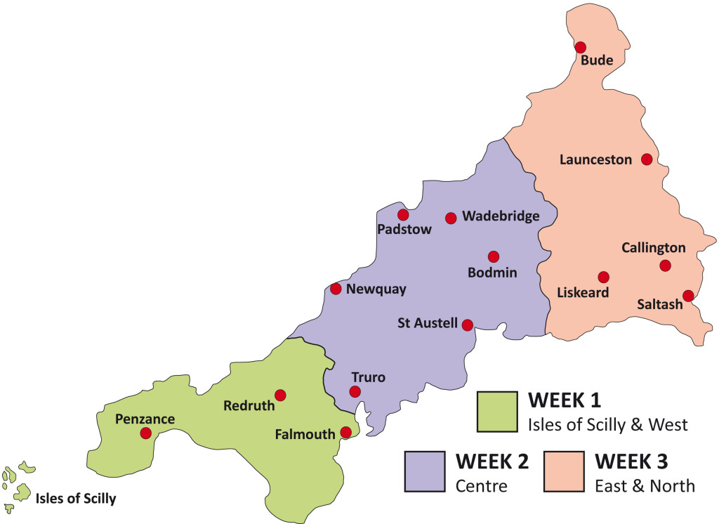 Walk Cornwall 2 Coming To Life Truro Diocese Truro Diocese   Map Of Cornwall1 1 1024x746 