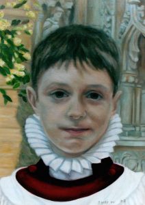 James, a choirboy at the time