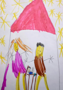 Archdeacon Clive's choice by Blossom, 5, from St Francis School 