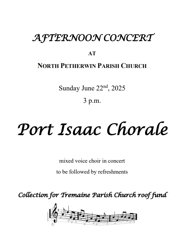A poster for the concert