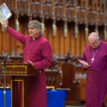 Bishop Hugh Nelson and Bishop David Williams.
