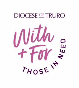 A logo which reads: "With + For Those in Need."