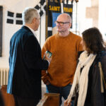 People in the church.