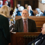 People in the church.