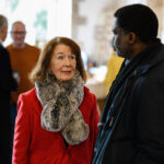 People in the church.