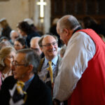 People in the church.