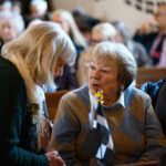 People in the church.