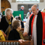 People in the church.