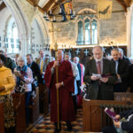 People in the church.